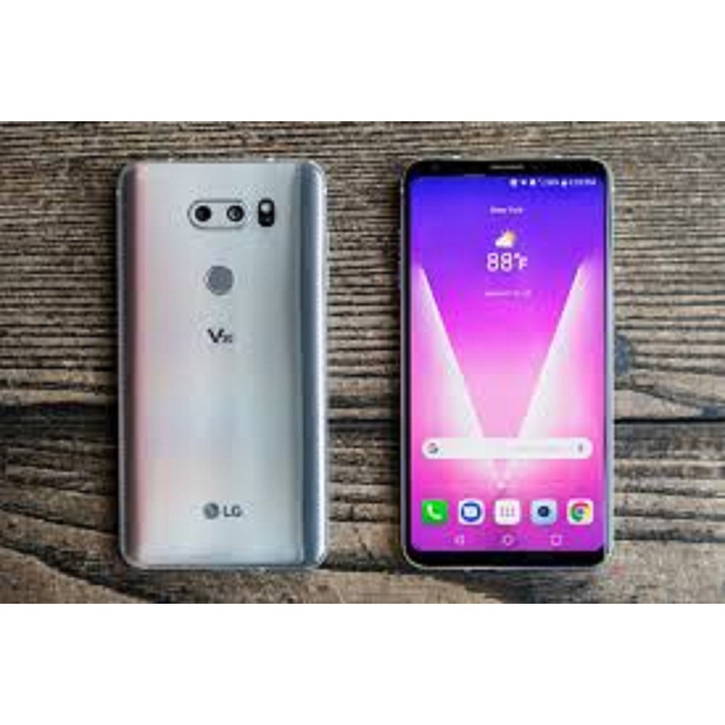 điện thoại LG V30+ ThinQ 128G ram 4G mới - Camera sau: 16 MP và 13 MP (2 camera), Chơi LIÊN QUÂN-PUBG mướt BC 05