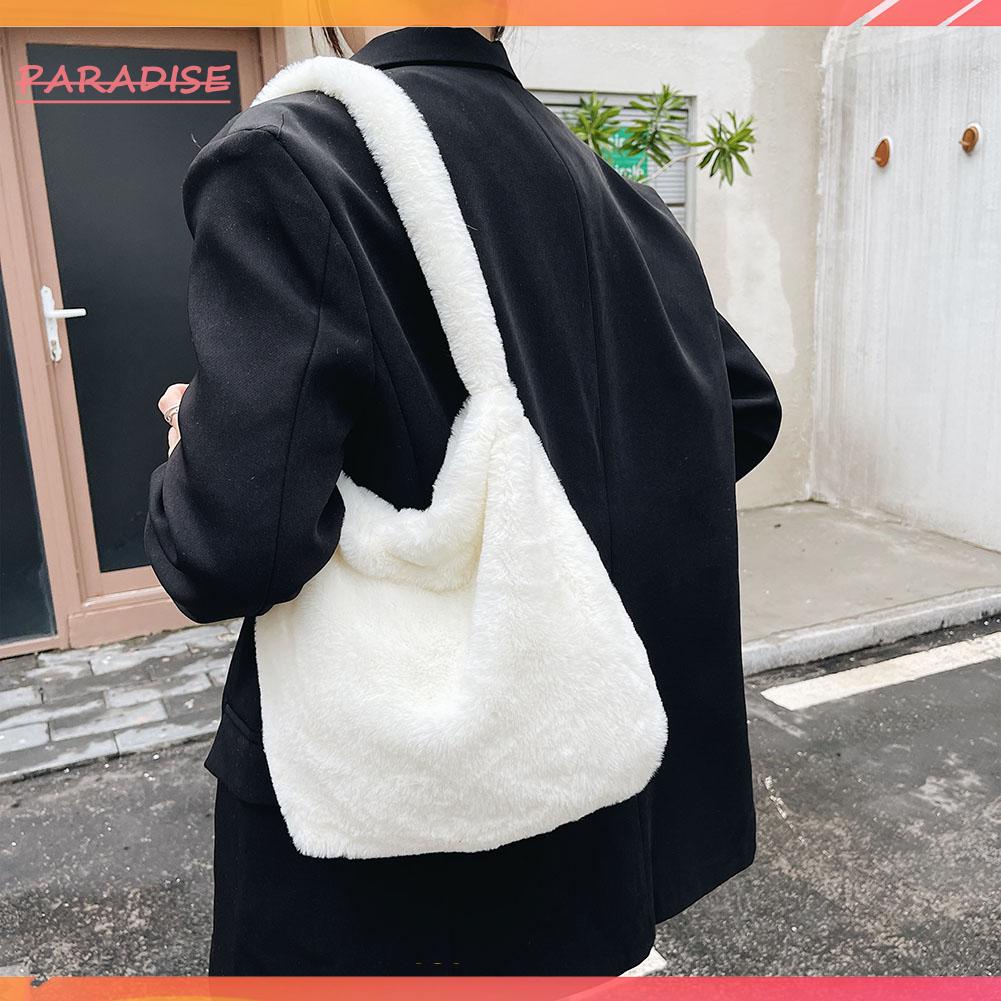 Túi Xách Đeo Vai Phủ Lông Họa Tiết Da Báo Trái Tim Thời Trang Thu Đông Dành Cho Nữ