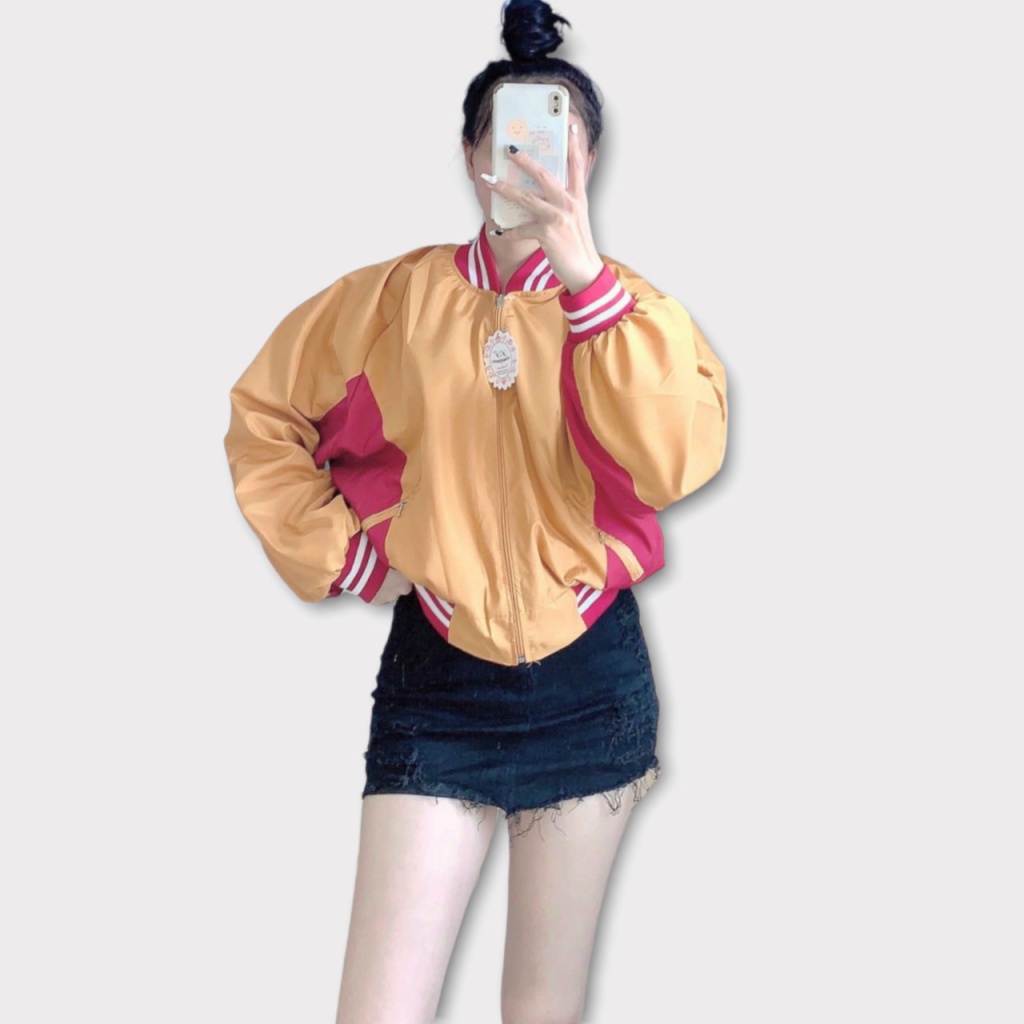 Áo Khoác Dù Nữ Mẫu Mới Lên Form Siêu Chuẩn [ 100% HÌNH THẬT SP ]  - ĐĂNG QUANG CLOTHER