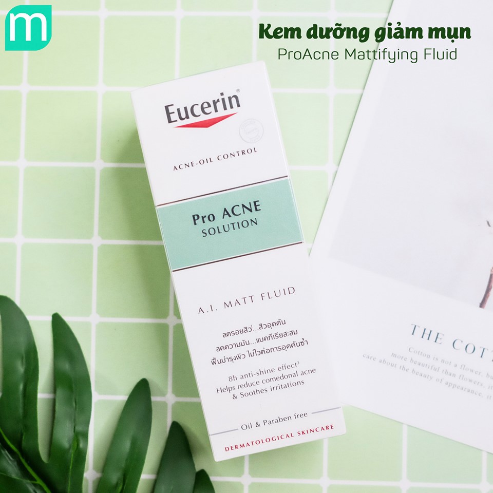 Kem Giảm Nhờn Eucerin A.I MATT Fluid 50ml