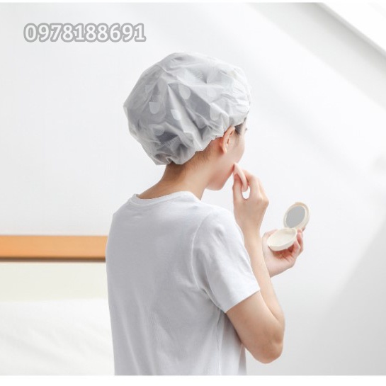 Mũ Tắm Chùm Đầu EVA Ủ Tóc Không Thấm Nước