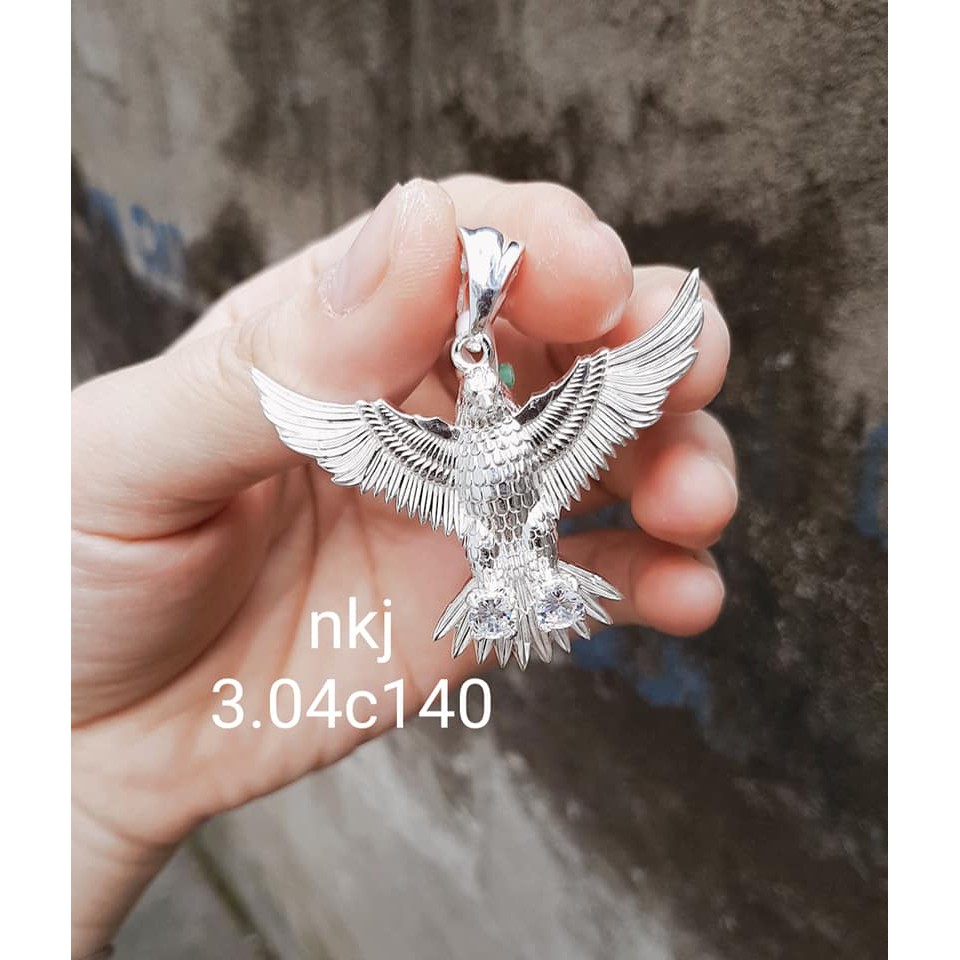 MẶT DÂY CHUYỀN NAM BẠC TA HÌNH CON ĐẠI BÀNG