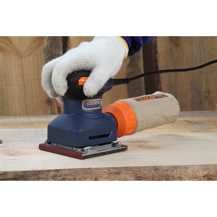 Máy chà nhám vuông Maxpro MPPS230 115x100mm, 230W