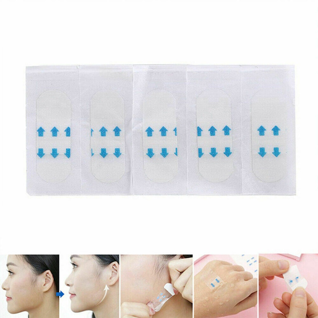 [Hàng mới về] Set 40 Miếng Dán Nâng Cơ Mặt Tạo Cằm Chữ V