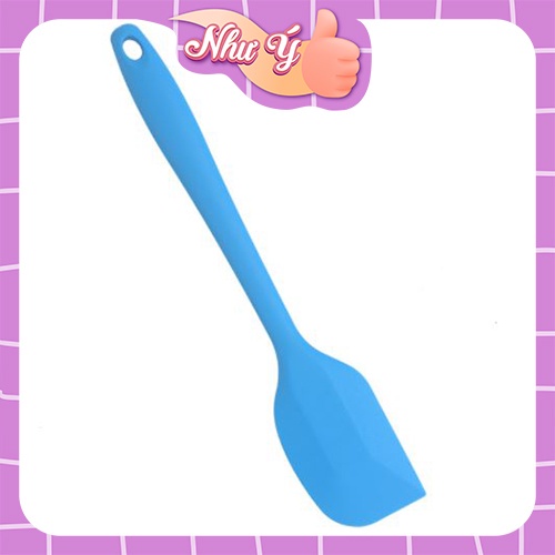 Spatula Phới vét, trộn bột đúc silicon 21cm nhiều màu sắc, chịu được nhiệt độ cao