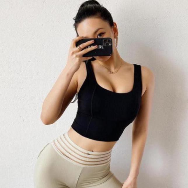 [EMMA] Áo Bra Tập Gym Nữ Thể Thao Crop Chữ X Đan Lưng [ĐỒ TẬP]