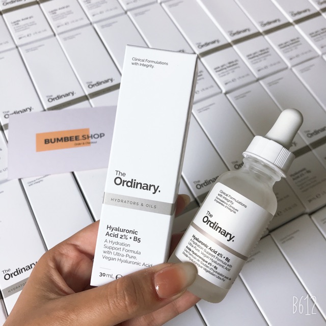 The Ordinary Cấp ẩm hồi phục Hyaluronic Acid 2% + B5