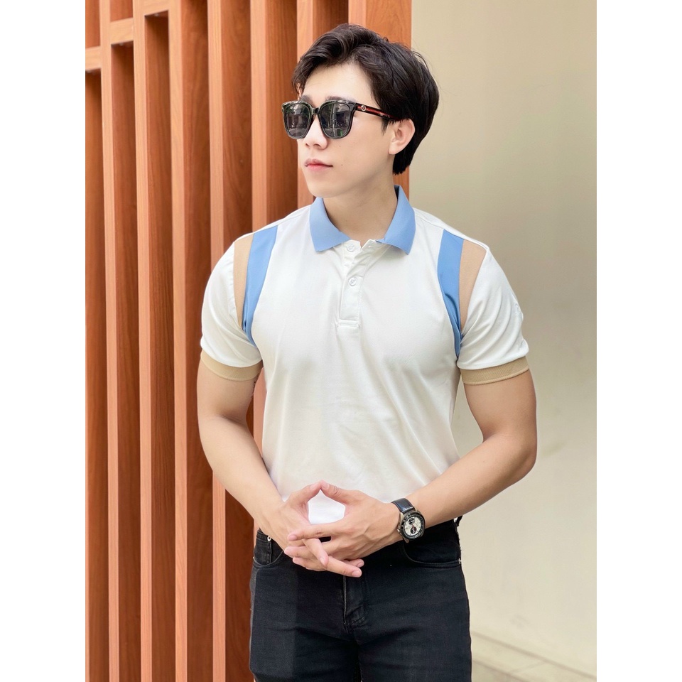 [Tổng Hợp] Áo Thun Polo Vải Cá Sấu Cao Cấp, Áo Thun Trụ Premium Dành Cho Nam Siêu Đẹp-HK