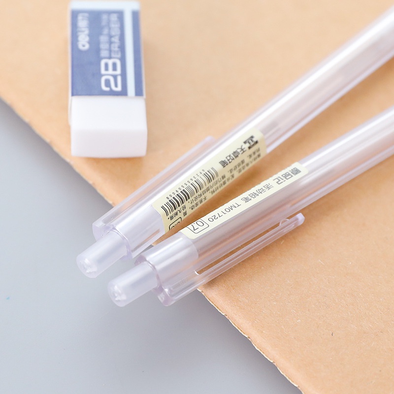 Bút chì bấm dupe Muji - nhỏ gọn, tiện lợi - phụ kiện văn phòng phẩm