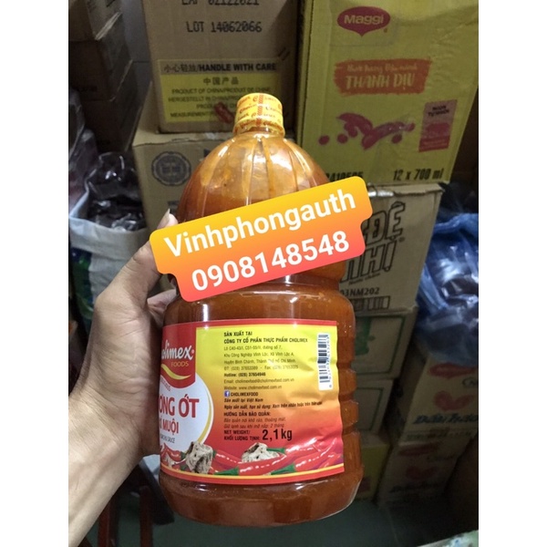 TƯƠNG ỚT XÍ MUỘI CHOLIMEX 2.1KG