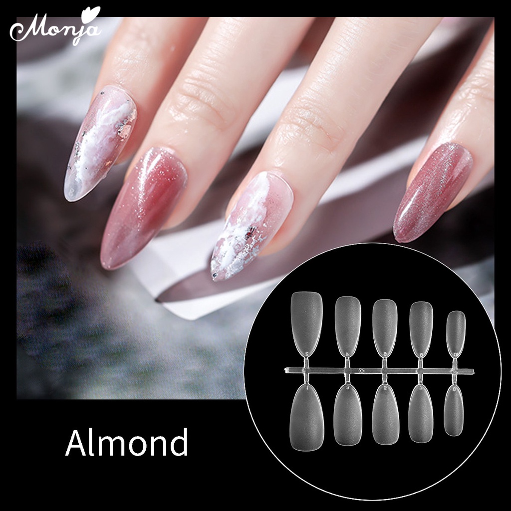 Hộp 100 Móng Tay Giả Toàn Diện Siêu Mỏng Cho Nữ