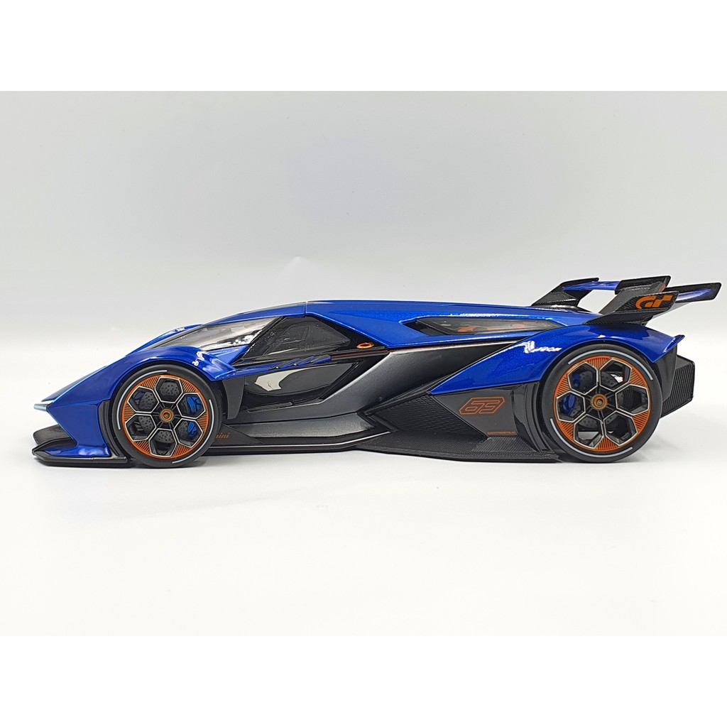 Xe Mô Hình Lambo V12 Vision Gran Turismo 1:18 Maisto ( Xanh Dương )