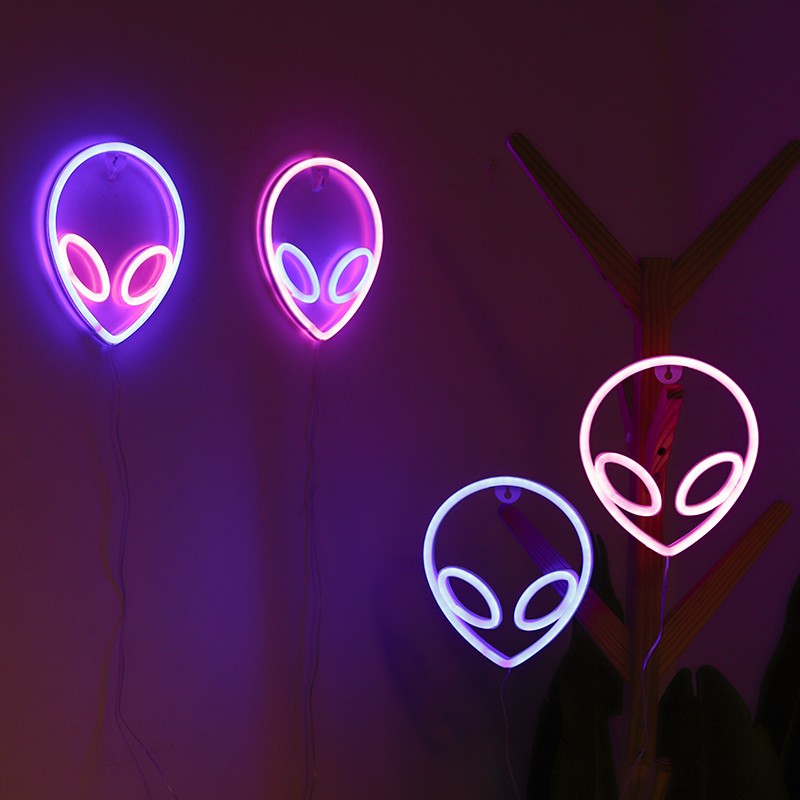 Đèn LED chữ neon hình Hành Tinh Vũ Trụ  trang trí làm đèn decor phòng ngủ quán MOXI