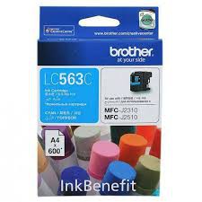 Mực in Brother LC-563C Ink dùng cho máy in Bother  MFC-J2310/J2510/J3520/J3720 (Xanh lục) - Hàng Chính Hãng