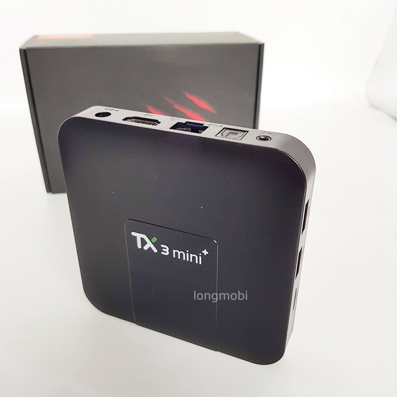 TX3 Mini Plus 2023 Tv Box Xem Truyền Hình Ổn Định S905W2 Ram 4GB Cài Sẵn Ứng Dụng