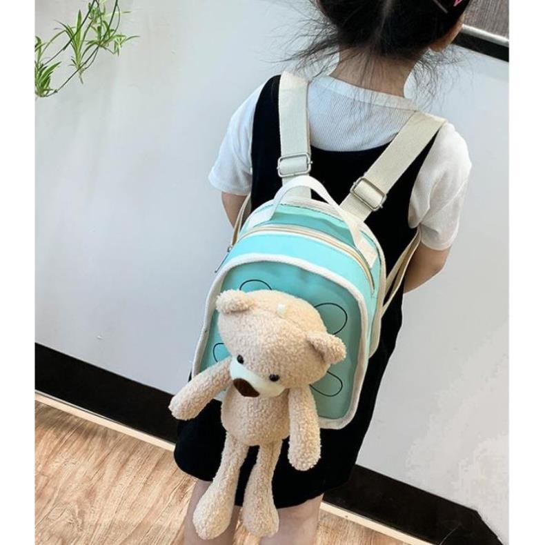 Balo cho trẻ nhỏ hình con gấu Mori cute - Quà tặng trẻ con xinh ý nghĩa .