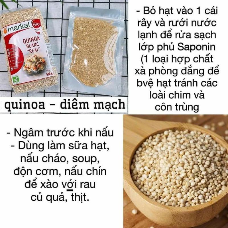 Hạt dinh dưỡng hữu cơ nấu cháo/soup cho bé 100gr