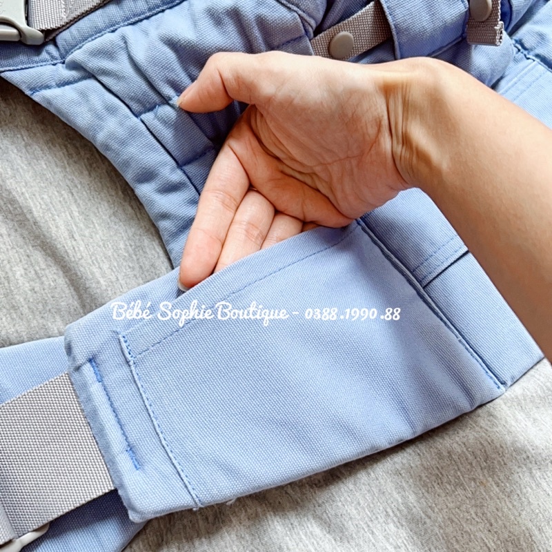 Hàng Auth - Địu trợ lực E.R.G.O BABY Adapt (Like new) - Siêu mềm, thoáng cho bé từ 0m