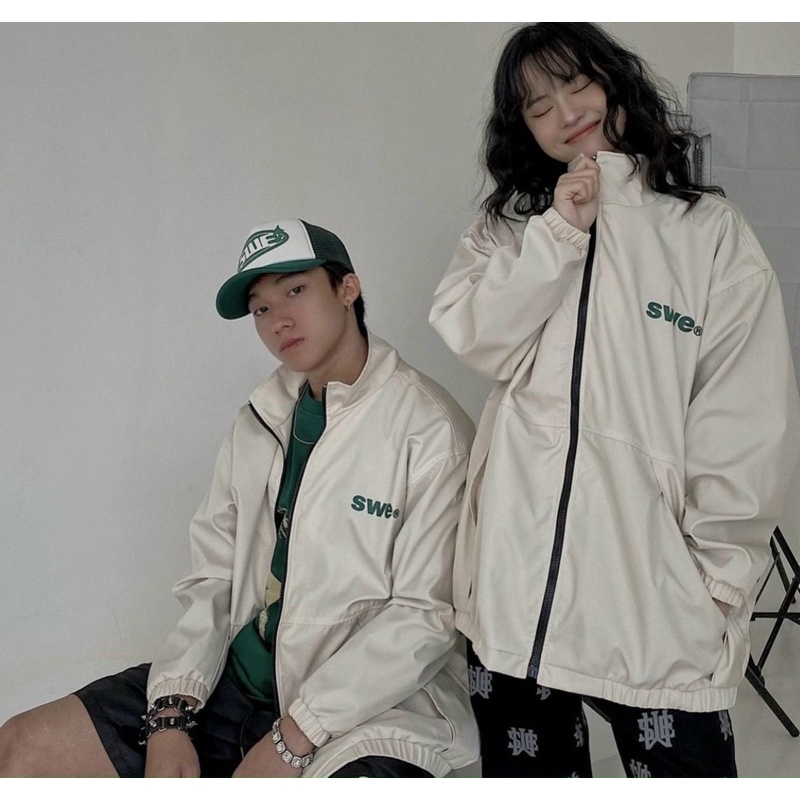 Áo Khoác Nam Nữ - Áo Khoác Dù Jacket SWE street unisex (Ảnh thật)