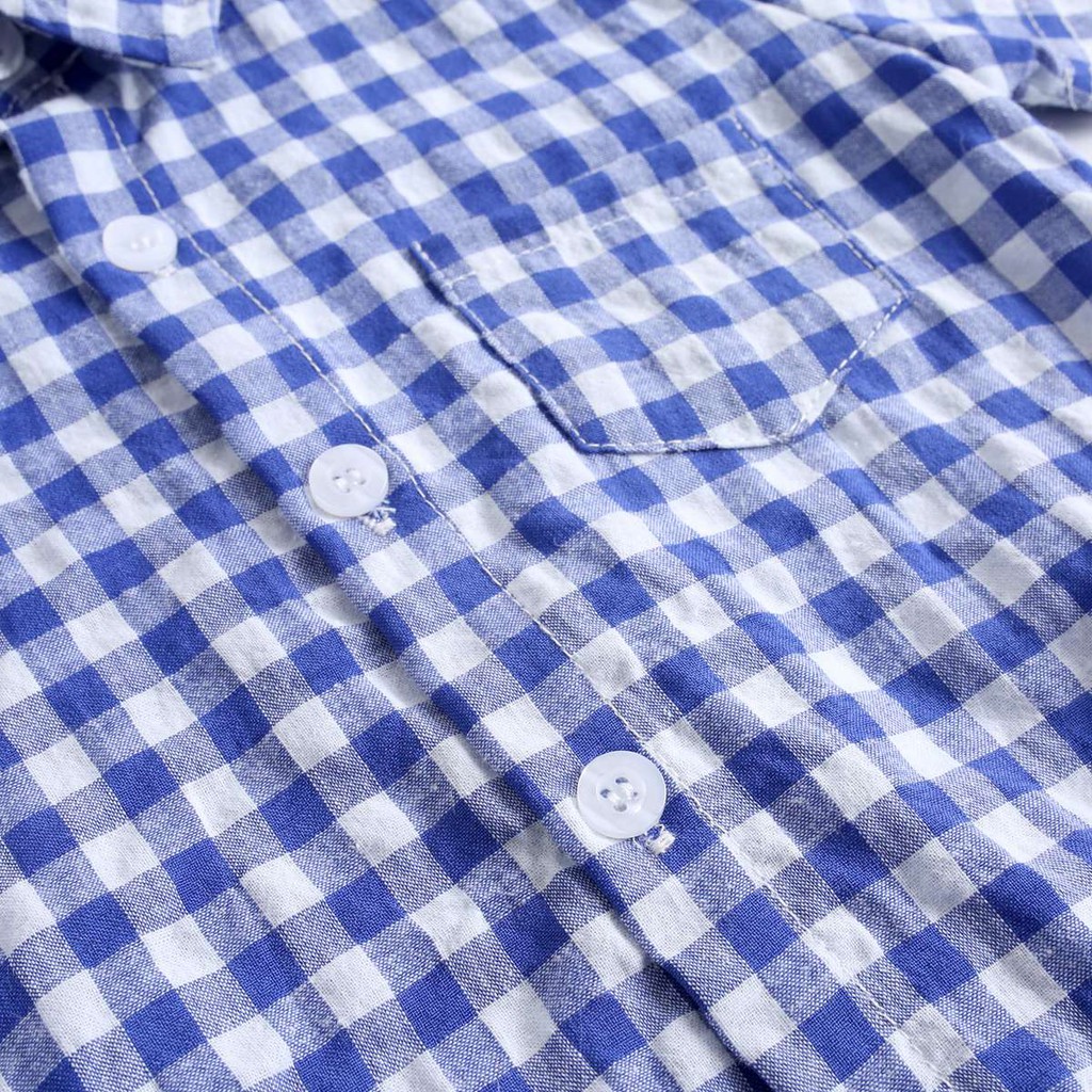 Bộ Đồ Liền Thân Sanlutoz Màu Xanh Dương Dành Cho Bé Trai