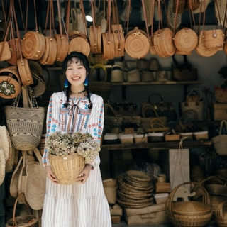 Đầm Thêu Họa Tiết Dân Tộc Phong Cách Dân Tộc Cho Nữ