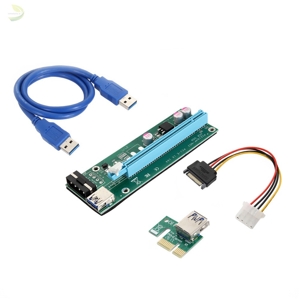 Card Mở Rộng Usb 3.0 Pci-E 1x Sang 16x Hỗ Trợ Đào Bitcoin