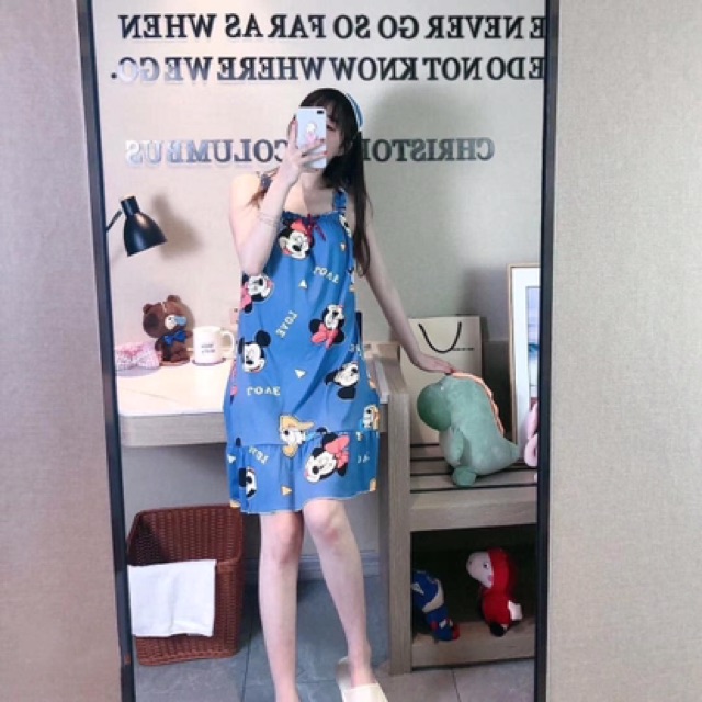 Váy ngủ hoạ tiết