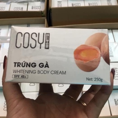 Kem body whitening cream chiếc xuất trứng gà dưỡng trắng da toàn thân COSY WHITE 250g | BigBuy360 - bigbuy360.vn