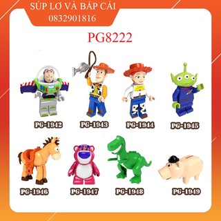 Pogo Minifigures PG-8222 Các nhân vật câu chuyện đồ chơi - Đồ chơi lắp ráp xếp hình thông minh