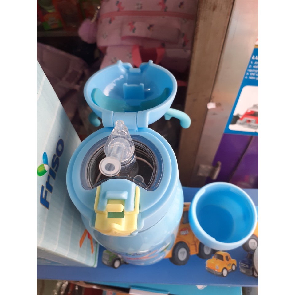 Bình giữ nhiệt 500ml Có 2 loại nắp thay thế cho bé Quà tặng từ Friso