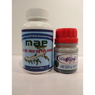 combo phân bón ra rễ,kích kie MAP + siêu mập ki F1