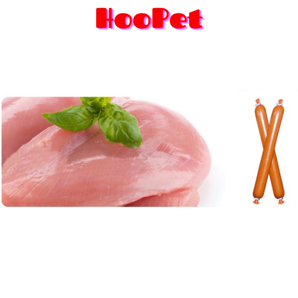 [Mã PET50 giảm 10% - tối đa 50K đơn 250K] Xúc Xích Cho Chó Mèo thanh 15gr- Giàu Dinh Dưỡng, Vitamin, Đạm (Nhận Sỉ)