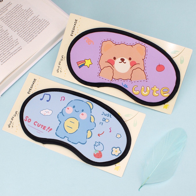 Miếng che mắt ngủ, bịt mắt ngủ họa tiết hoạt hình dễ thương Store4girls