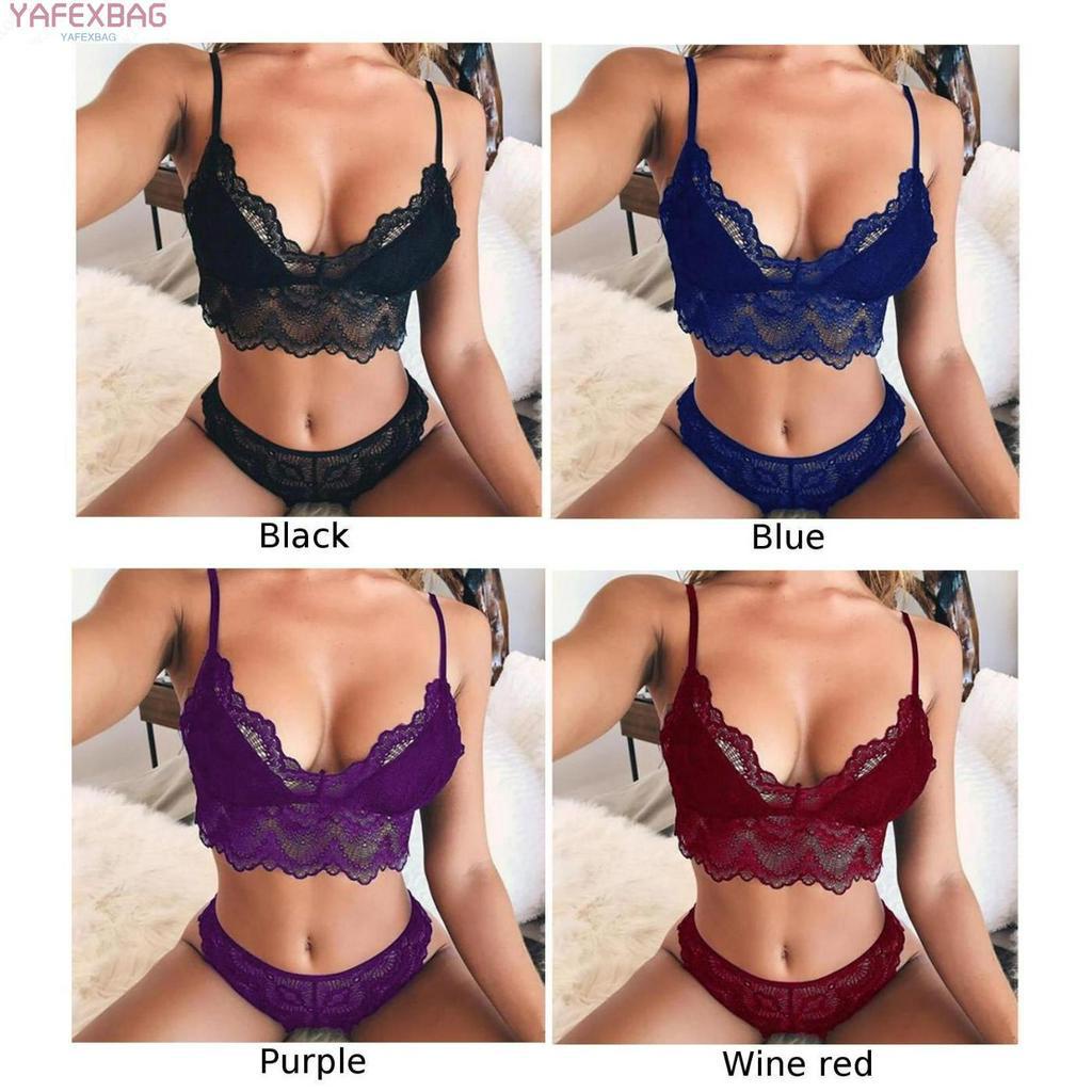 Bộ đồ ngủ hai món gồm áo và quần quyến rũ nóng bỏng cho nữ