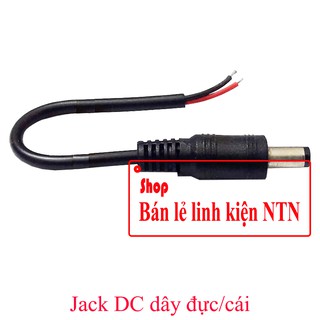 Jack DC dây đực/cái