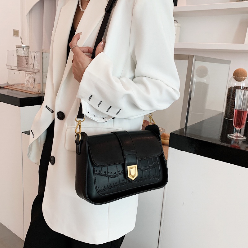 IELGY Túi Đeo Vai Thời Trang Hàn Quốc Họa Tiết Đá Dễ Phối Đồ Cho Nữ