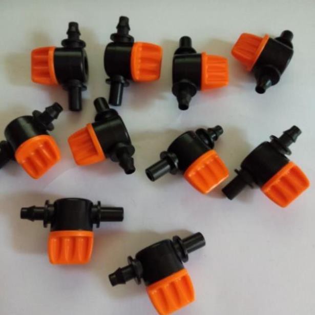 Combo 10 van khoá ống tưới 6mm