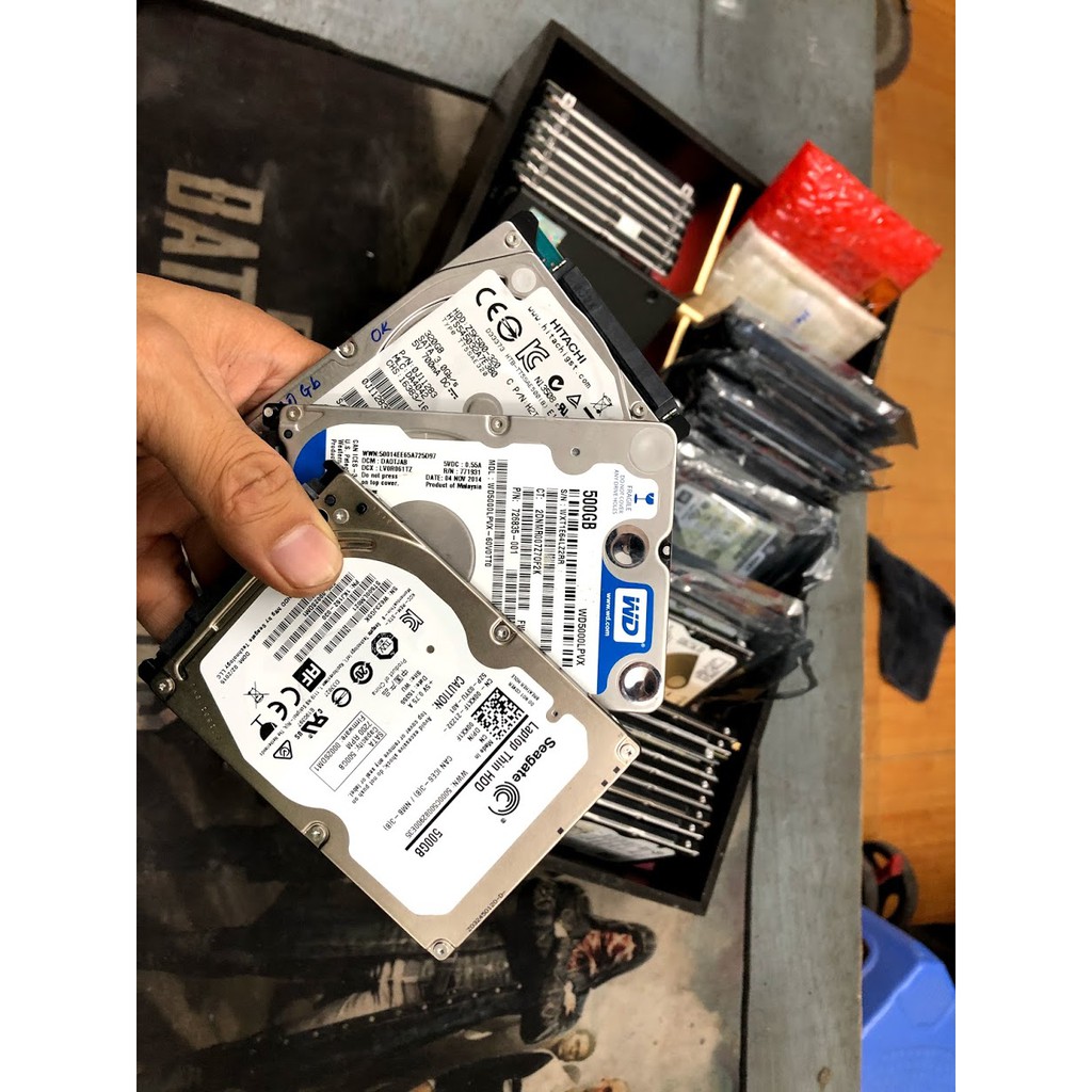 Ổ cứng HDD 500gb, 320gb, 250GB, 160gb PC, laptop hàng bóc máy, sức khoẻ Good 100% bảo hành 3 tháng | BigBuy360 - bigbuy360.vn