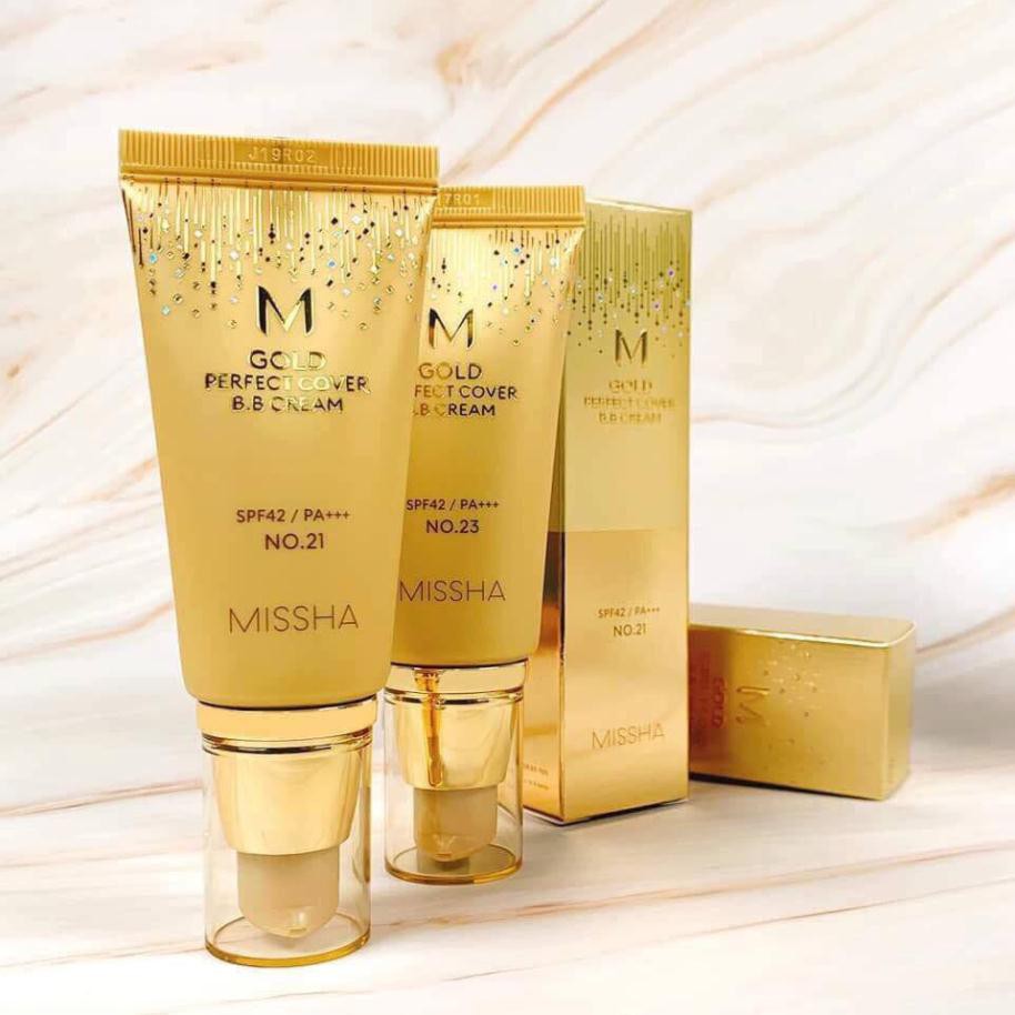 Kem nền Missha M Gold Perfect Cover BB Cream 50ml