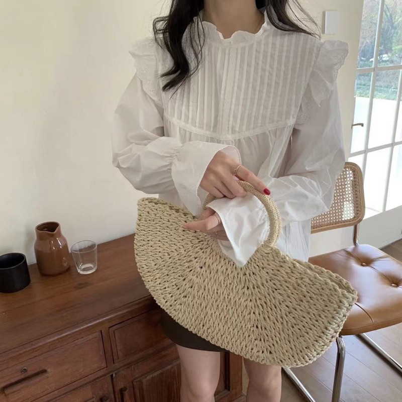 Áo babydoll viền ren mã 278