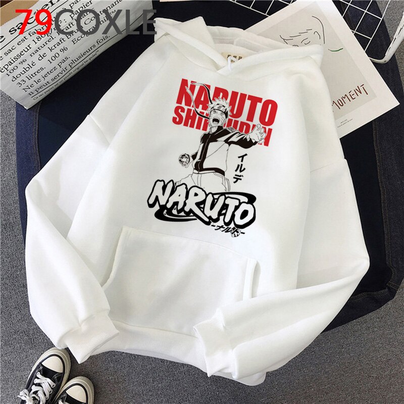 Áo Hoodie In Họa Tiết Anime Naruto Akatsuki Y2K Cho Nam