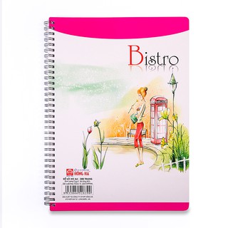 Sổ lò xo Bistro A4 200 trang 2839