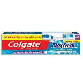 Kem đánh răng Colgate MaxFresh 230g + tặng bàn chải