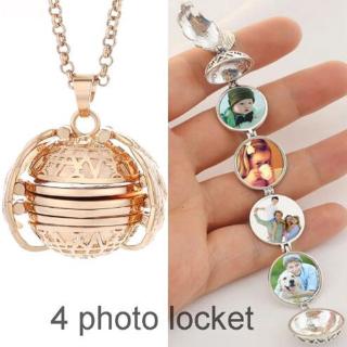 Openable Pendant Photo Wing Laminated Necklace Photo Locket Photo Aromatherapy Box Pendant