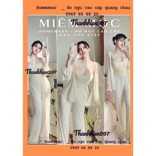 Set 3 món studio lụa cao cấp quảng châu 1