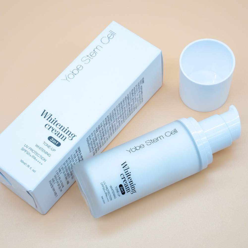 Kem trang điểm trắng da 😍CHÍNH HÃNG 😍 YOBE 3 trong 1 chống nắng dưỡng trắng nâng tông da | BigBuy360 - bigbuy360.vn