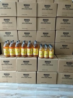 Dấm táo Bragg (giấm táo hữu cơ organic) - Auth