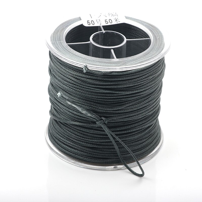 Cuộn Dây Câu Cá Bện 16 Sợi Kích Thước 40-700LB 100M Kích Thước 3-80# Dây Tóc Nhiều Sợi Cho Cá Lớn Biển