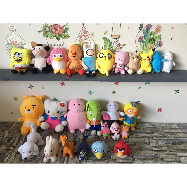 Set gấu bông 25 con như hình
