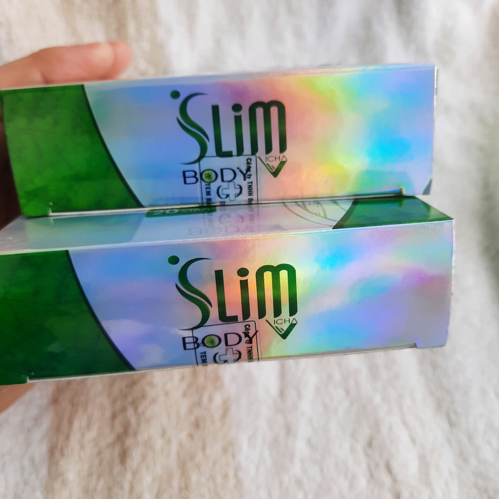 Giảm cân Slim Body Vicha, giảm hấp thu chất béo, đốt cháy mỡ thừa -Hộp 20 viên